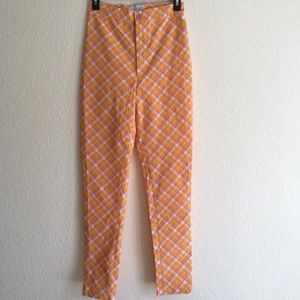 Urban Outfitters plaid long pants